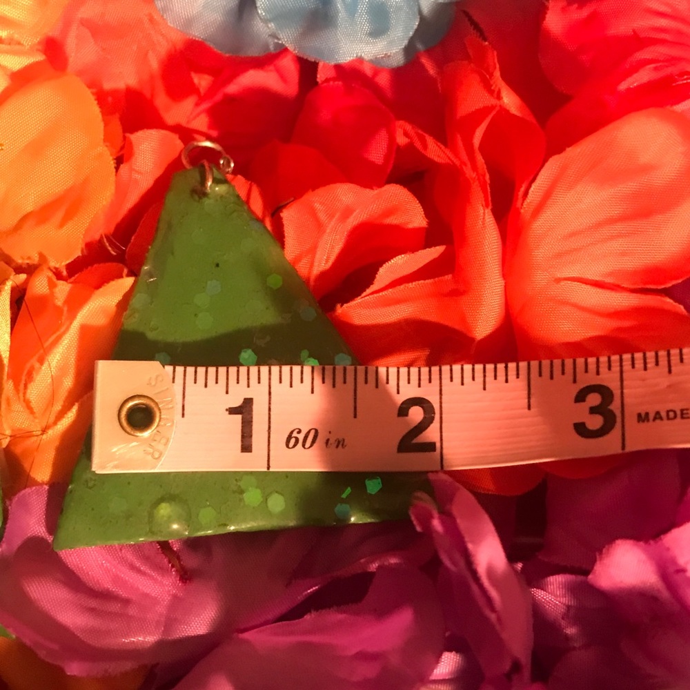 💚 Handmade Earrings💚 - Picture 6 of 7